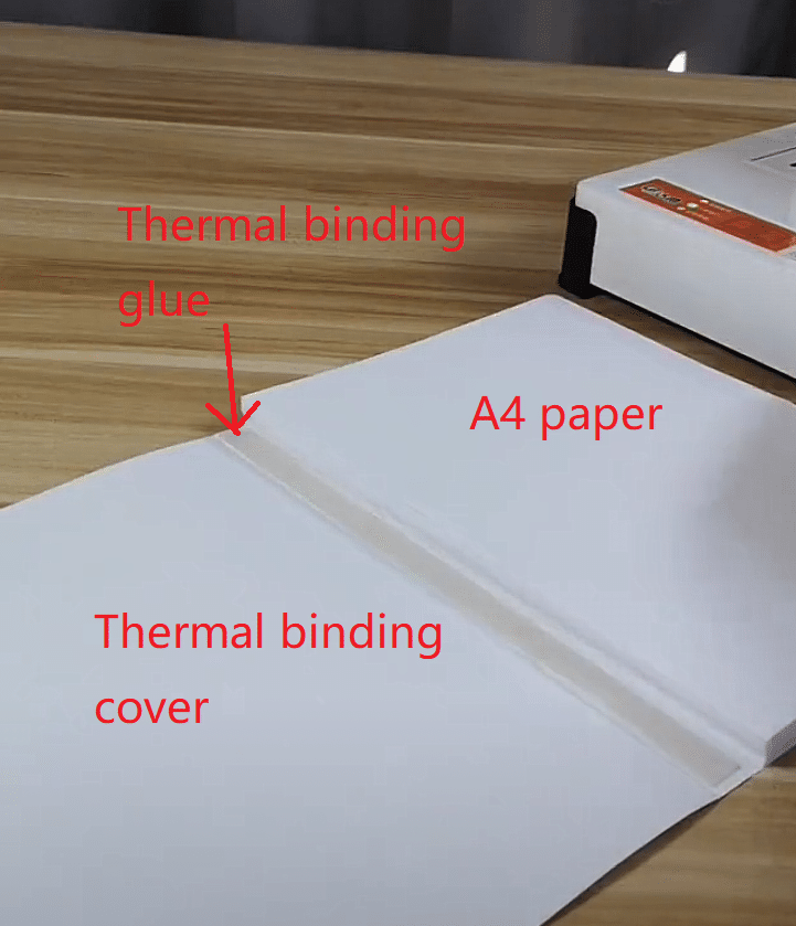 How to bind a book using thermal binding machine